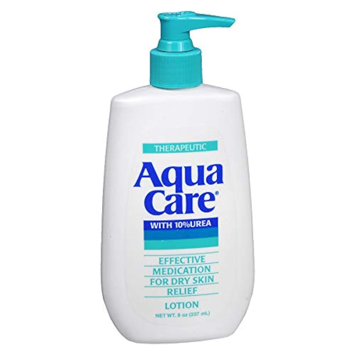 Aqua Care lotion bottle for dry skin delivering daily hydration