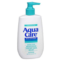 Aqua Care 8 oz pack of 4 on display demonstrates family-friendly moisturizer