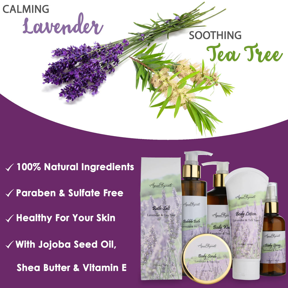 A Aqua Elegante bath salts for a soothing mineral rich bath experience