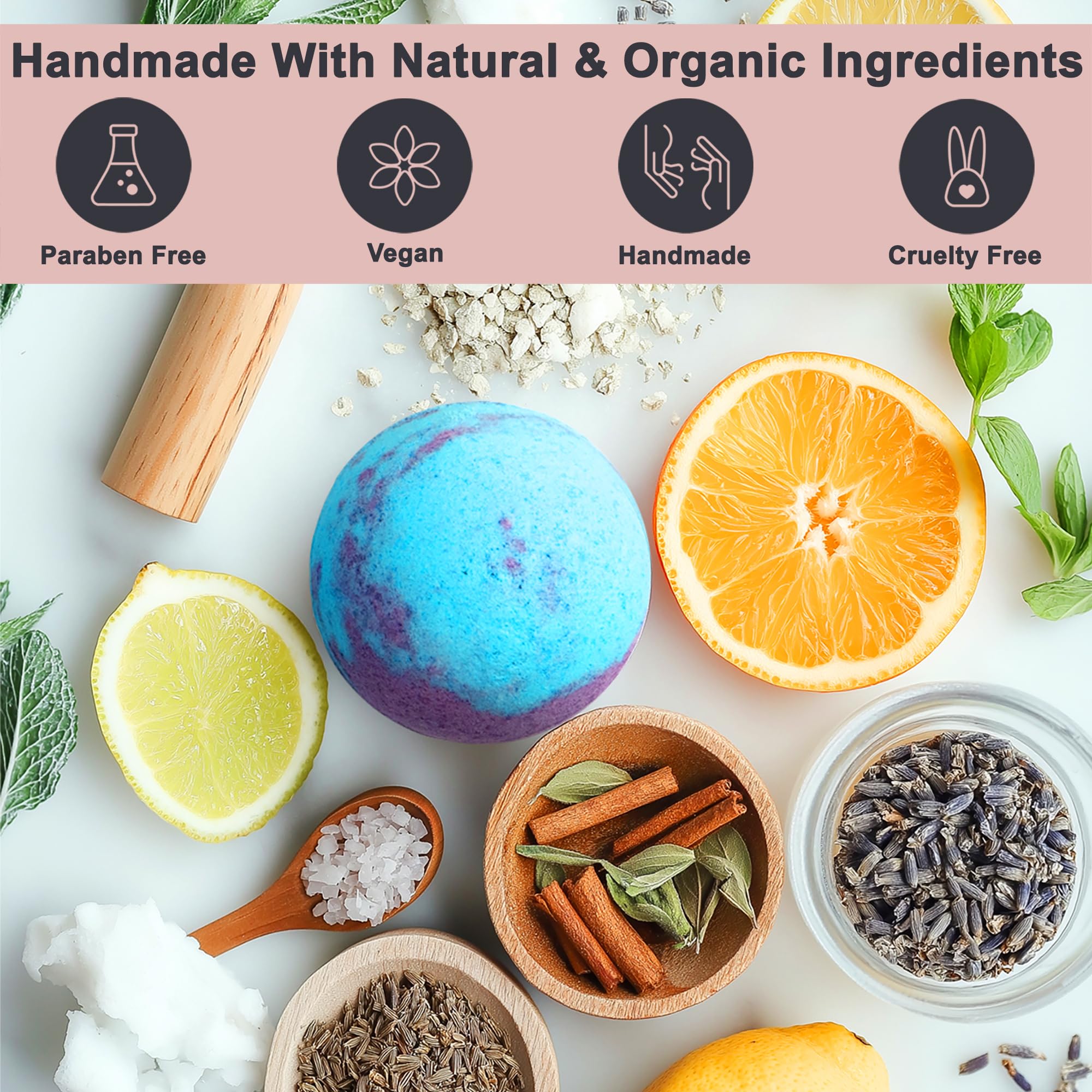 Aqua Elegante organic ingredients with coconut oil and shea butter for moisturizing skin.