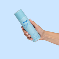 Aquage Beyond Shine silky-texture shot highlights smooth, frizz-controlled results