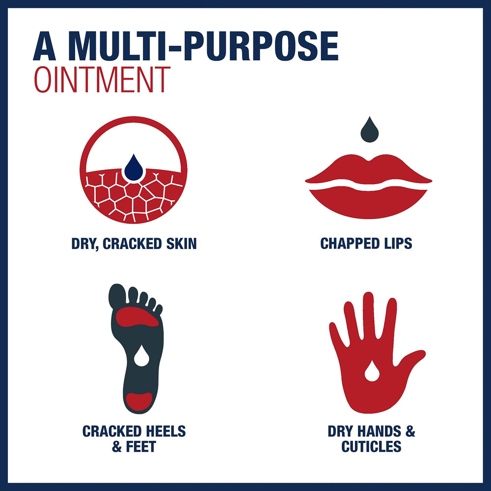 Aquaphor Healing Ointment on cuticles soothing and protecting
