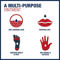 Aquaphor Healing Ointment on cuticles soothing and protecting