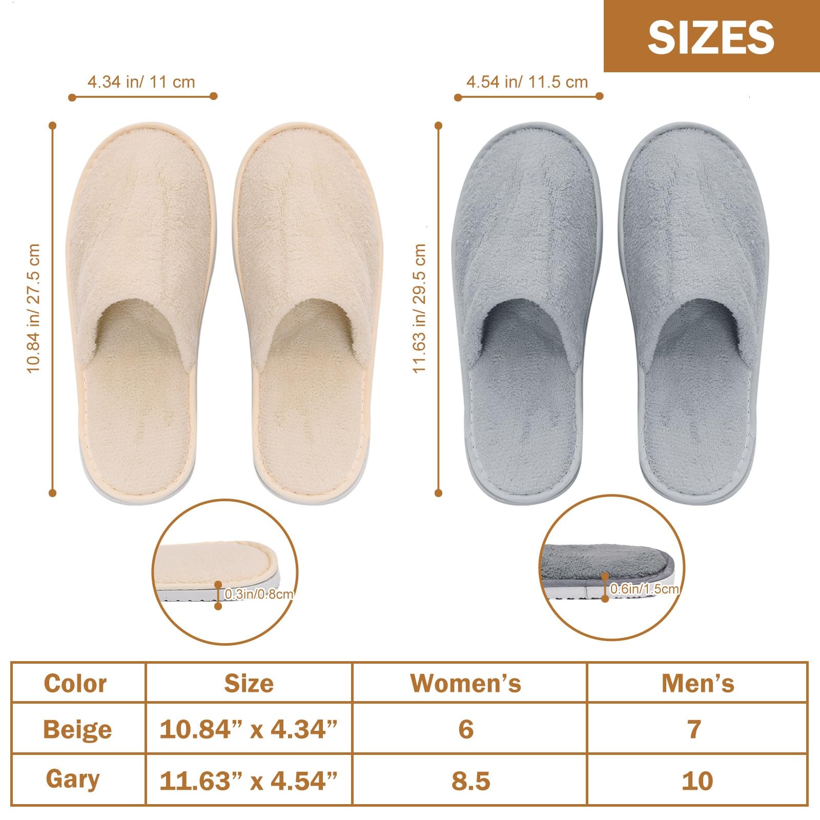 AQUEENLY men's large slippers suitable for sizes 7–10 with a closed-toe design.