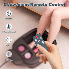 Aqvesane pedicure attachments include pumice stone, massager, and brush for comprehensive foot care