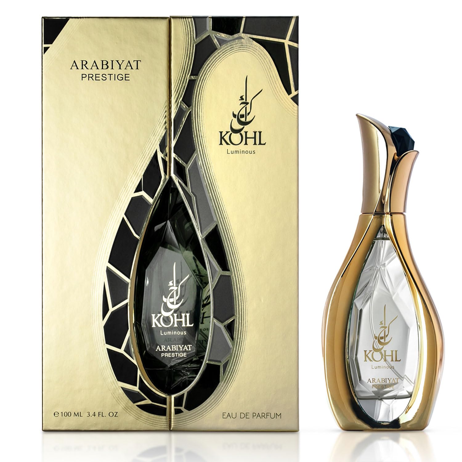 ARABIYAT Prestige Kohl Luminous bottle front view for daily elegance.