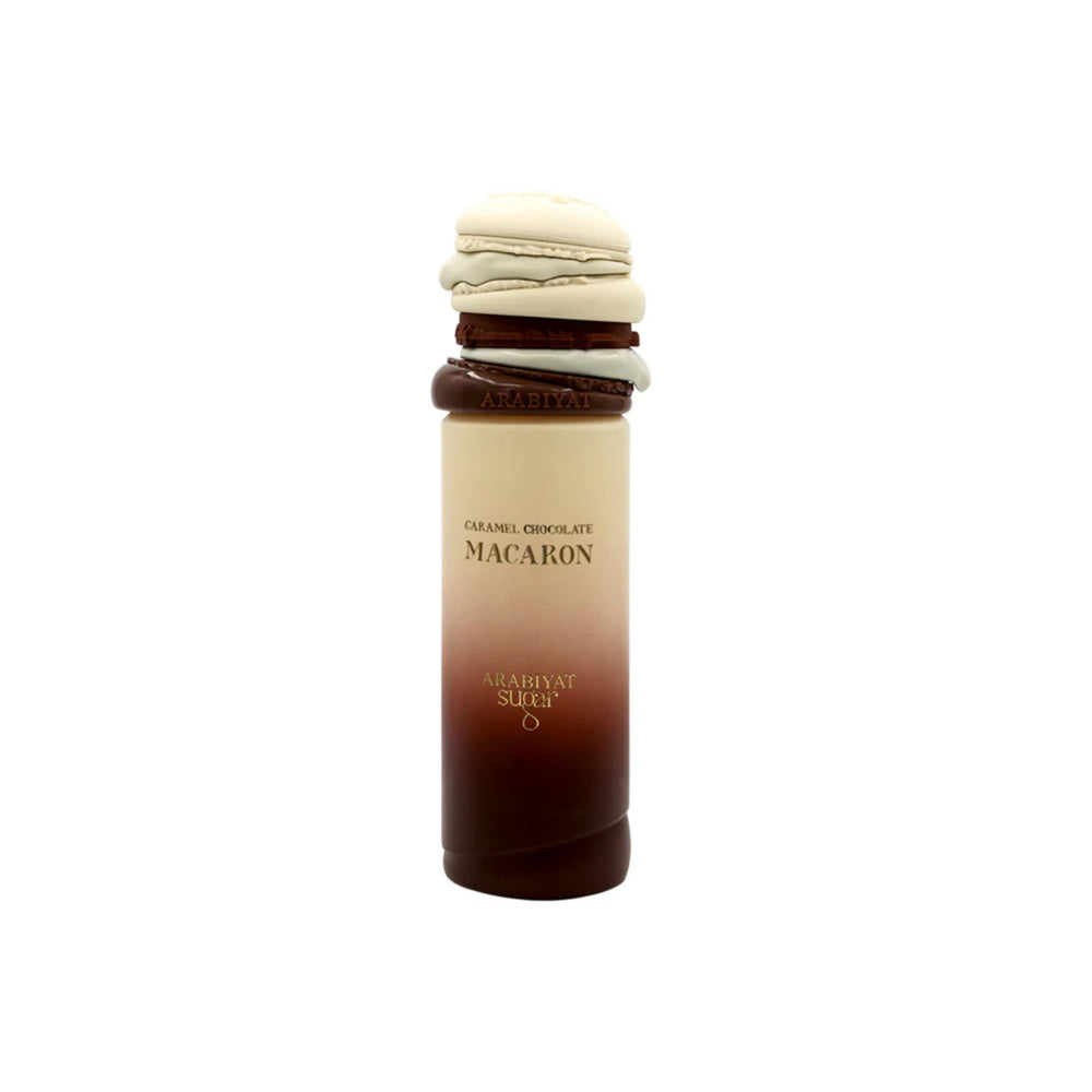Cap closeup reveals creamy caramel and golden honey notes for a cozy mood.