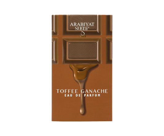 Arabiyat Sugar Toffee Ganache EDP bottle cap closeup highlighting warm toffee and spice