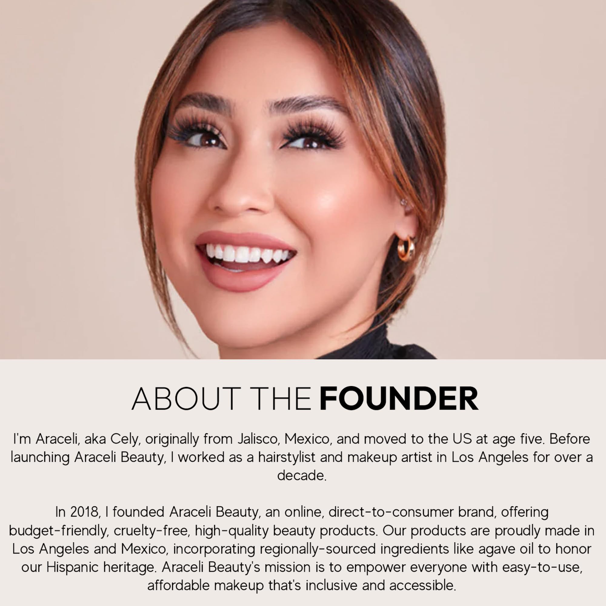 Araceli Gel Pencil Eyeliner rich black shade for dramatic looks.