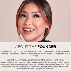 Araceli Gel Pencil Eyeliner rich black shade for dramatic looks.