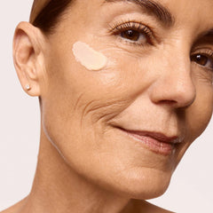 Close-up of Aramore NAD+ Cell Restoration Cream texture detail