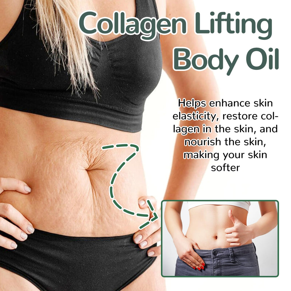 ARANYA Collagen Lifting Body Oil pump dispensing for easy daily use