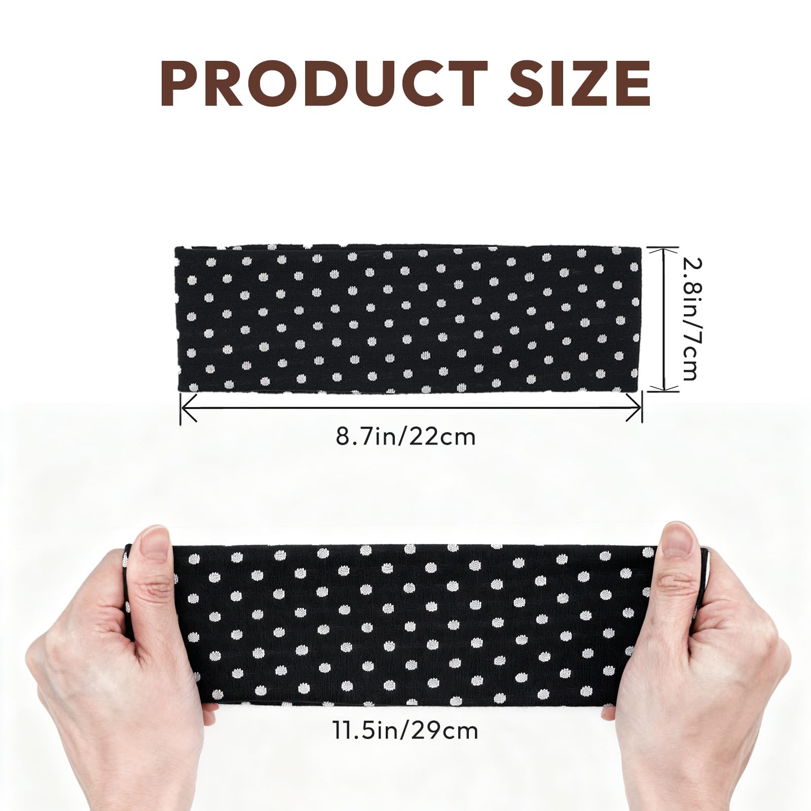 Aranya headbands lace set offers delicate texture for elegant casual wear.