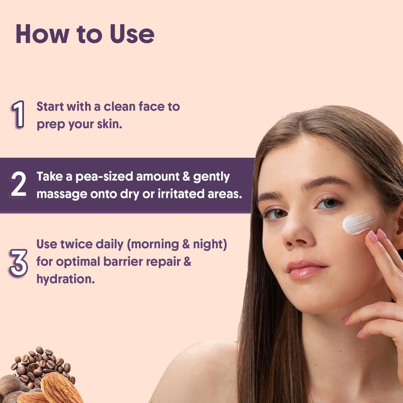 Aravi Organic Advanced Barrier Repair Moisturizer part of night routine for barrier support
