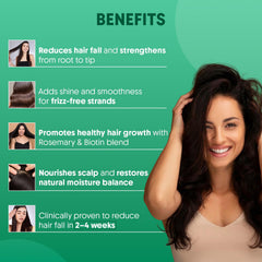 Aravi Organic Rosemary conditioner bottle pour supports detangling and smoothness