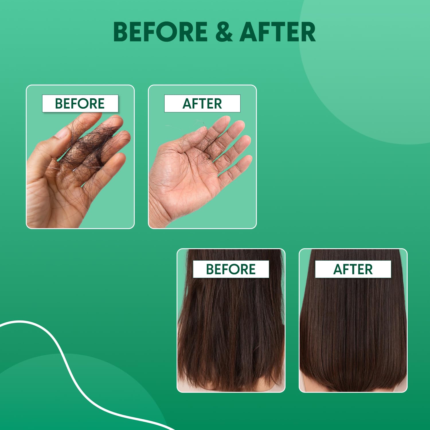 Aravi Organic Rosemary conditioner detangle close-up showing smoother strands