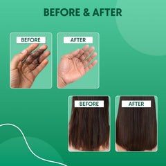 Aravi Organic Rosemary conditioner detangle close-up showing smoother strands