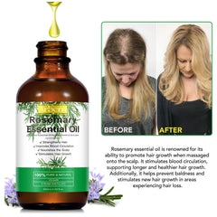Arbcrn rosemary oil on skin showing easy application.