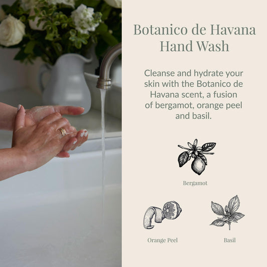 Archipelago Botanicals Botanico de Havana foaming lather delivering a rich clean and hydration
