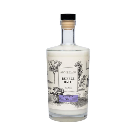 Archipelago Botanicals Lavender Bubble Bath bottle for a calming hydration ritual.