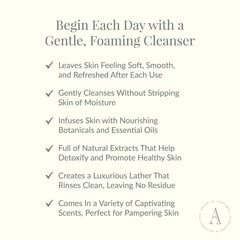 Archipelago Lavender Body Wash pump-action cap enabling easy daily use and gentle lather.