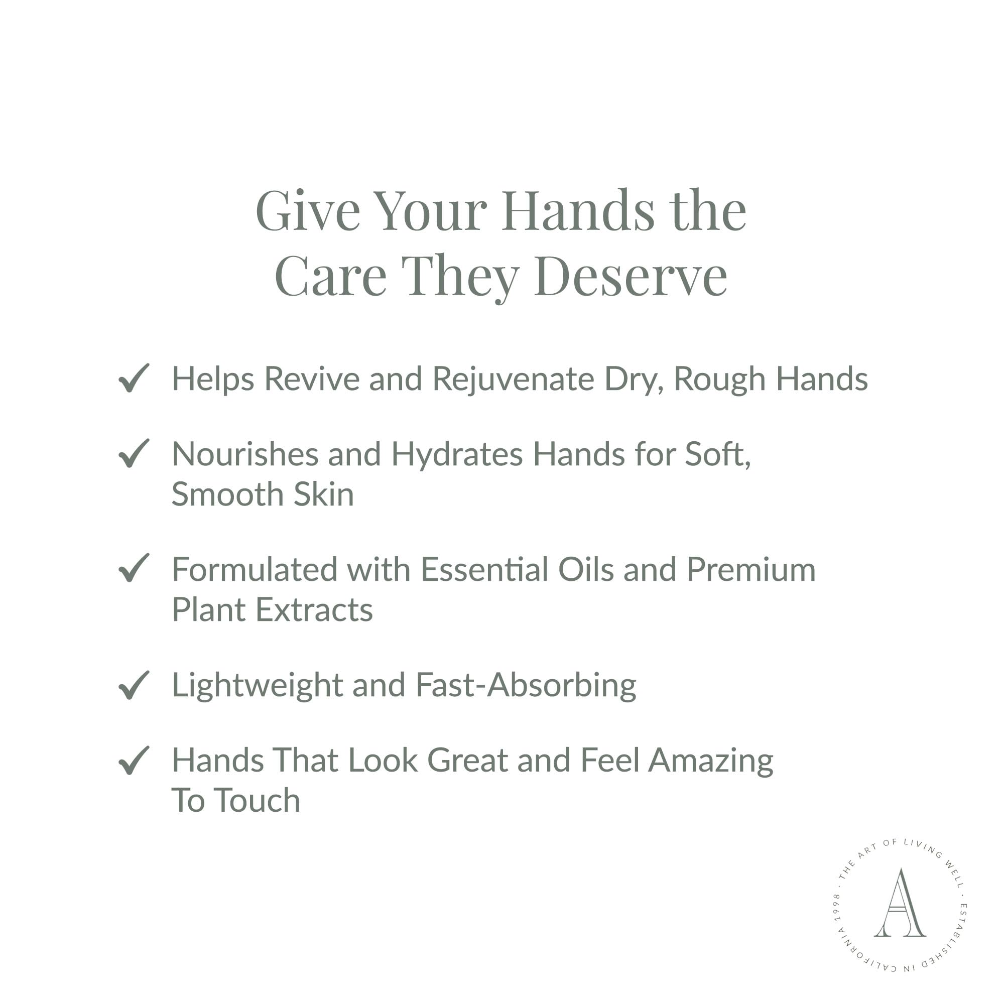 Archipelago Lavender Hand Crème dispenser showing quick-absorb formula.