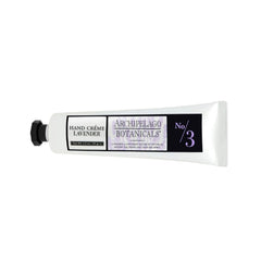 Archipelago Lavender Hand Crème on hands after washing for soft touch.