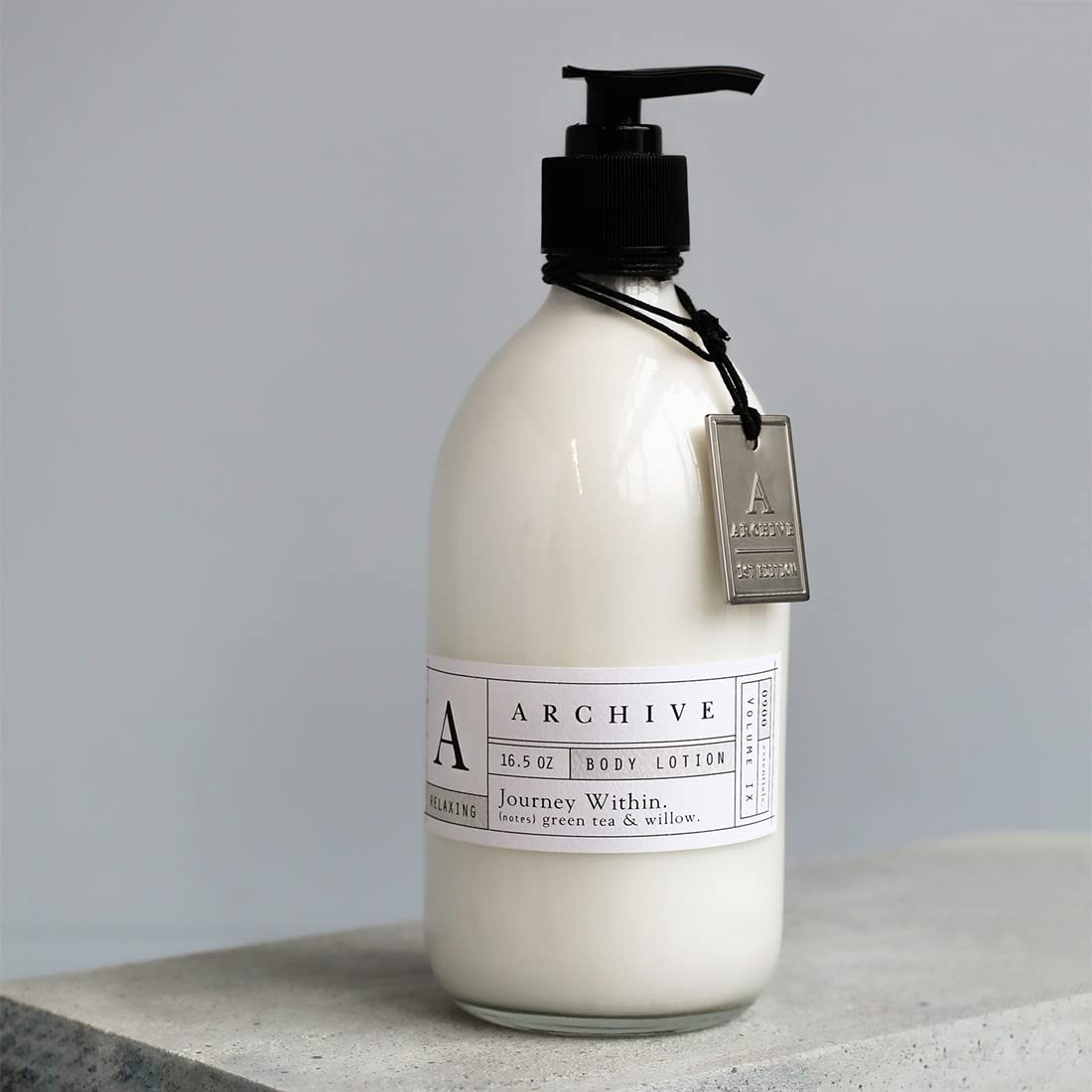 Archive Journey Within packaging showcases gift ready luxury body care