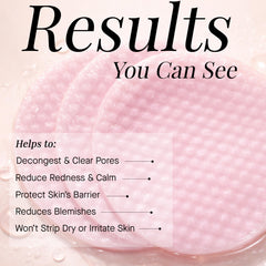 ARCONA Raspberry Clarifying Pads bottle shown for quick AM/PM skincare use