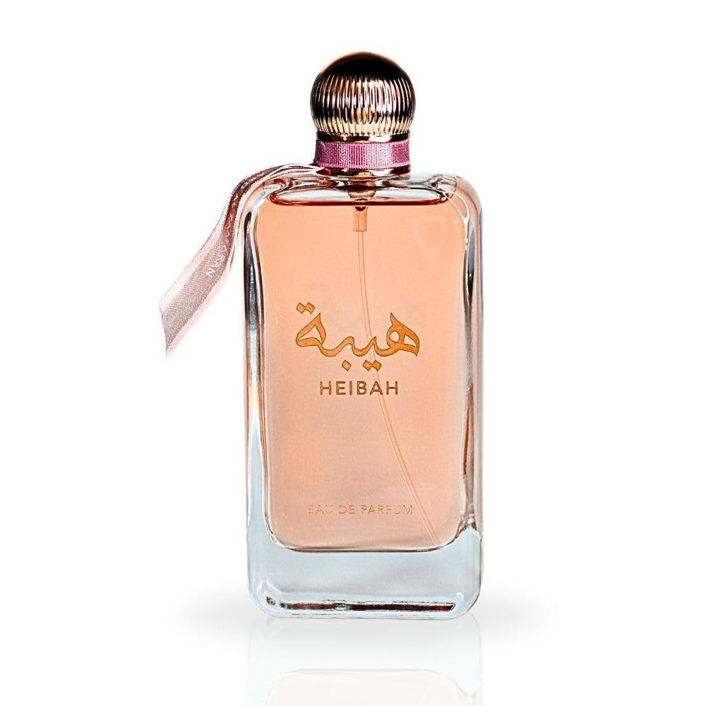 Ard Al Zaafaran Heibah bottle cap close-up, refined elegance for evenings.