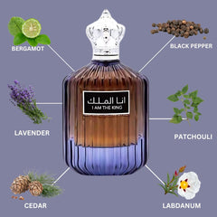 Ard al Zaafaran I Am The King packaging box for gift-ready presentation