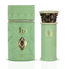 Ard Al Zaafaran Manaal bottle close-up highlighting creamy vanilla.