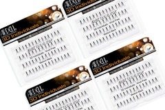 Ardell 3D Individuals Medium Black lashes pack close-up for easy DIY extensions