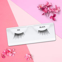 Ardell Accent Half Lashes 305 easy application for quick, confident styling.