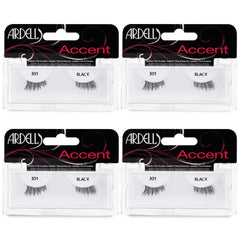 Ardell Accent Half Lashes 301 natural cat-eye look for day or night
