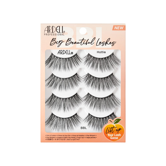 Ardell BBL Hottie lashes with fluffy texture for dramatic eye looks and effortless lift
