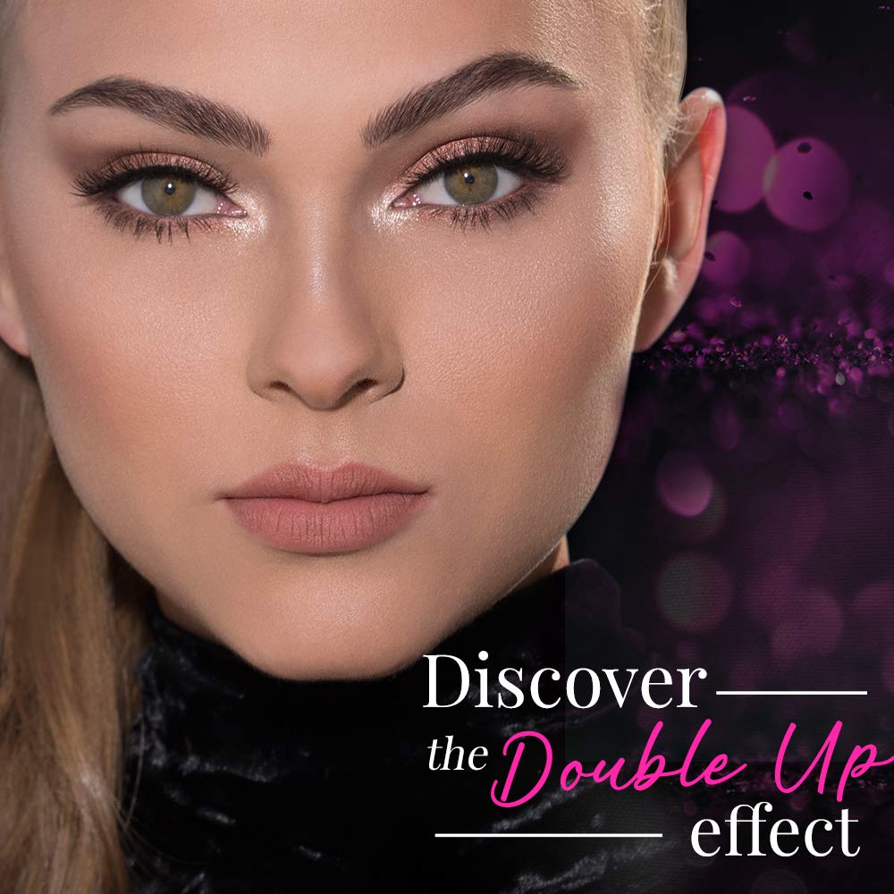 Ardell Double Up Soft Touch Short falsies with customizable clusters for personalized looks.