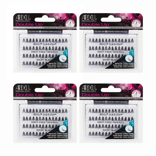Ardell Double Up Soft Touch Short falsies stacked for dramatic volume.