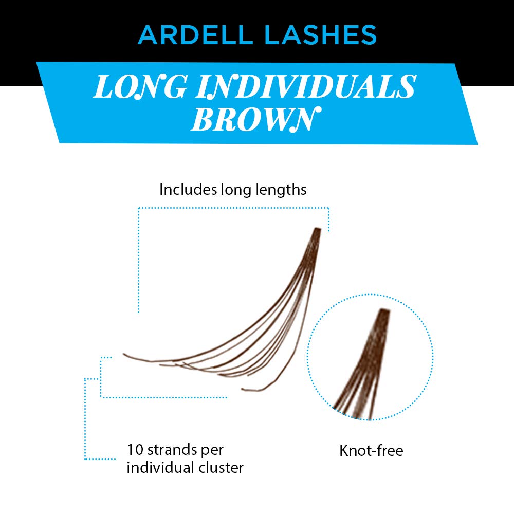 Ardell easy-apply mini clusters in action for a DIY lash look.