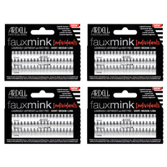 Ardell Faux Mink DIY Lash Clusters pack cover, four-pack convenience for customizable looks.