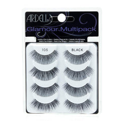 Ardell Glamour 105 lashes with dramatic volume for bold eyes.