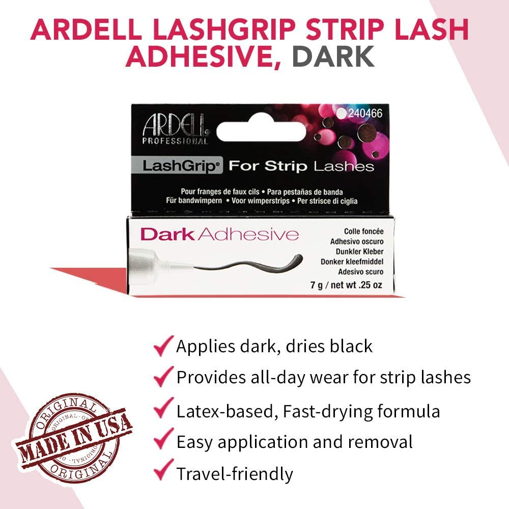 Sealed Ardell LashGrip packaging preserves freshness and hygiene