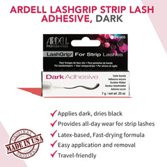 Sealed Ardell LashGrip packaging preserves freshness and hygiene