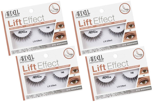 Ardell Lift Effect 745 strip lashes for a subtle lift and natural, everyday open-eye look