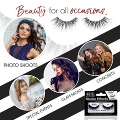 Ardell Studio Effects 231 cruelty-free lashes for guilt-free glamour.