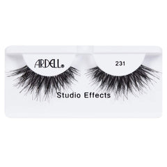 Ardell Studio Effects 231 fluttery layered demi-wispies enhance eye shape.