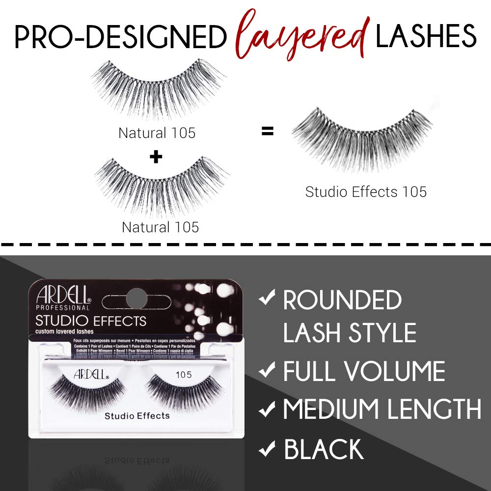 Ardell Studio Effects 4-pack offers budget-friendly glam for weekends.