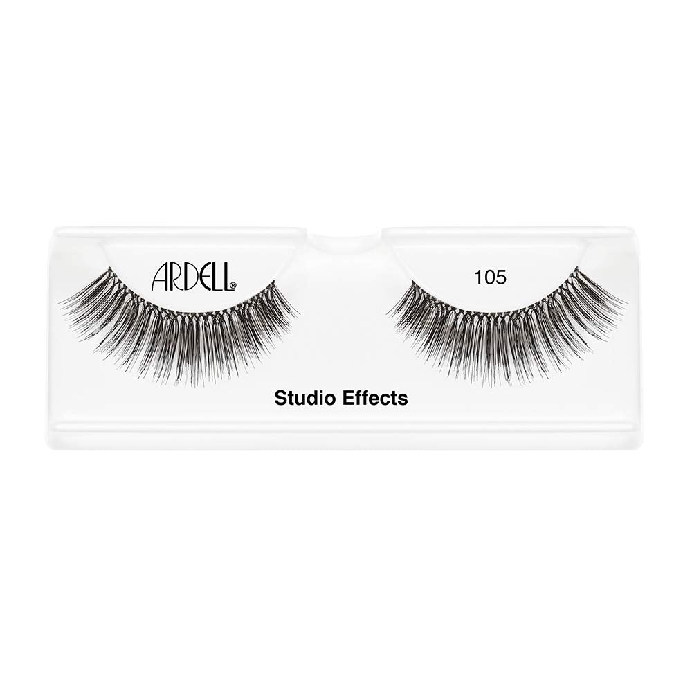 Ardell Invisiband band blends with natural lashes for seamless look.