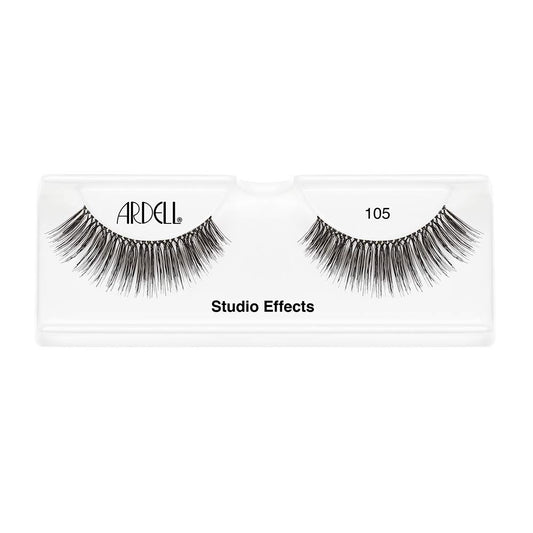 Ardell Invisiband band blends with natural lashes for seamless look.