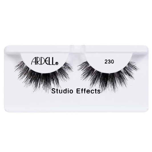 Ardell Studio Effects Lashes 230 close-up showing layered wispy lashes.
